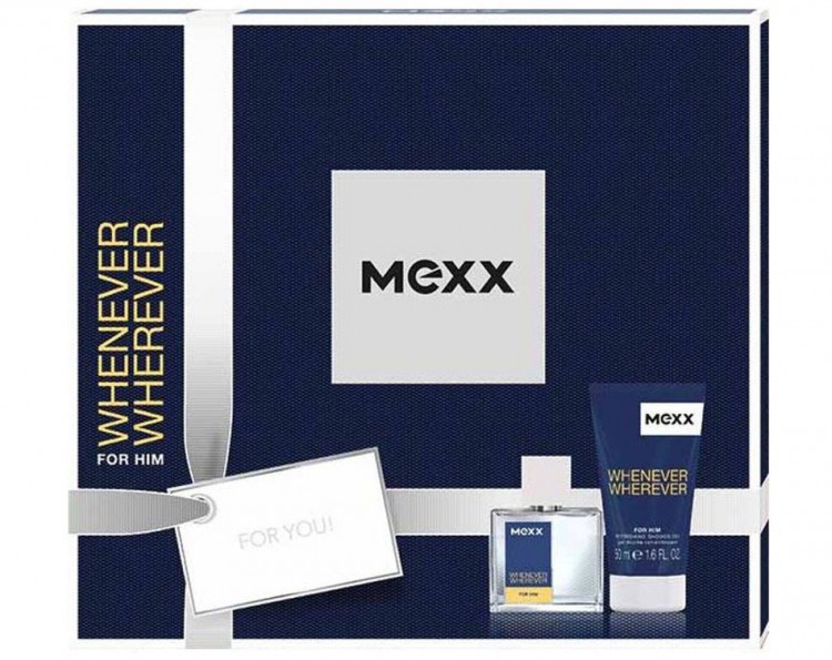 Kazeta Mexx EDT 30ml +SPG Whenever Man | Kosmetické a dentální výrobky - Dámská kosmetika - Dárkové kazety